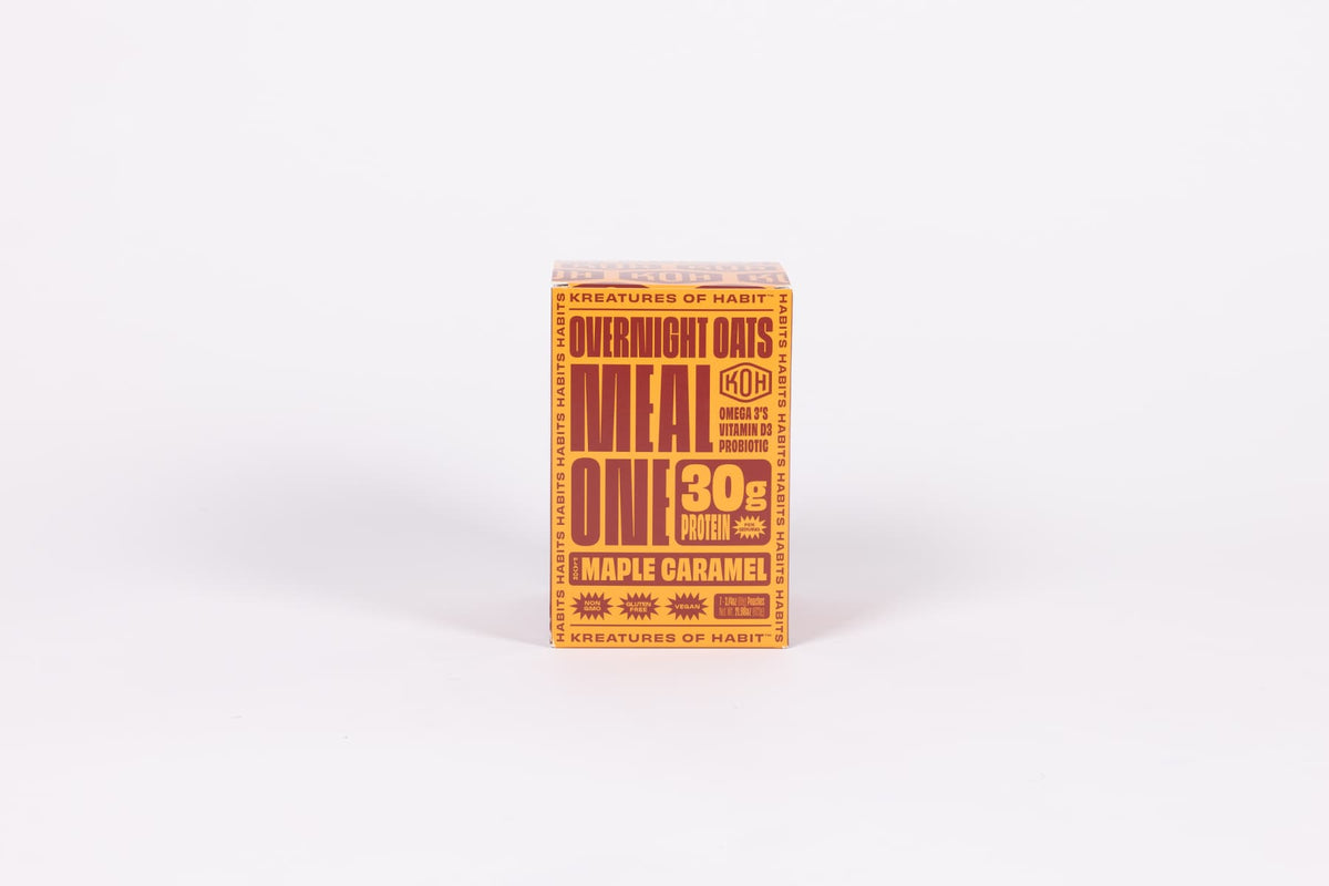 KoH Meal One: maple caramel product img front box