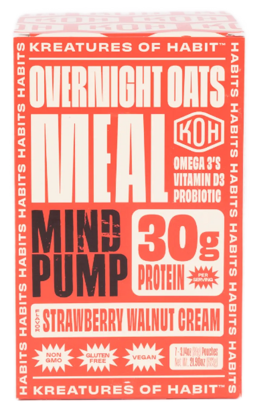 KoH Meal One: strawberry walnut cream product img back box