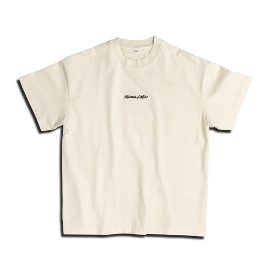 Oat Scripted Tee