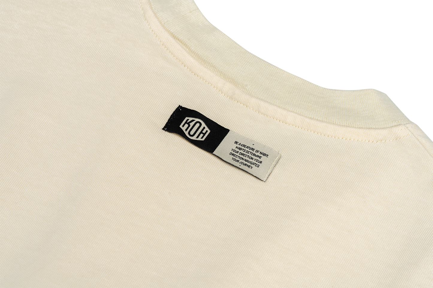 Oat Scripted Tee