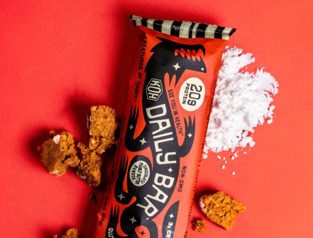 DAILY BAR single bar with crumbs horizontal