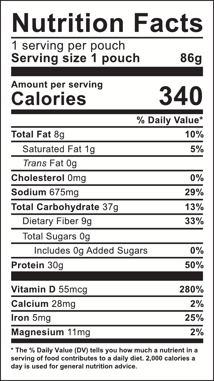 Vanilla nutrition 1
