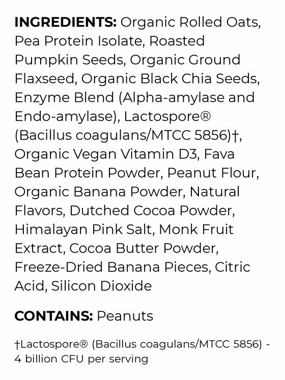 Meal One product peanutbutterbanana