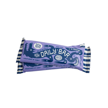 DAILY BAR | Blueberry Cream Cruncher - Kreatures of Habit