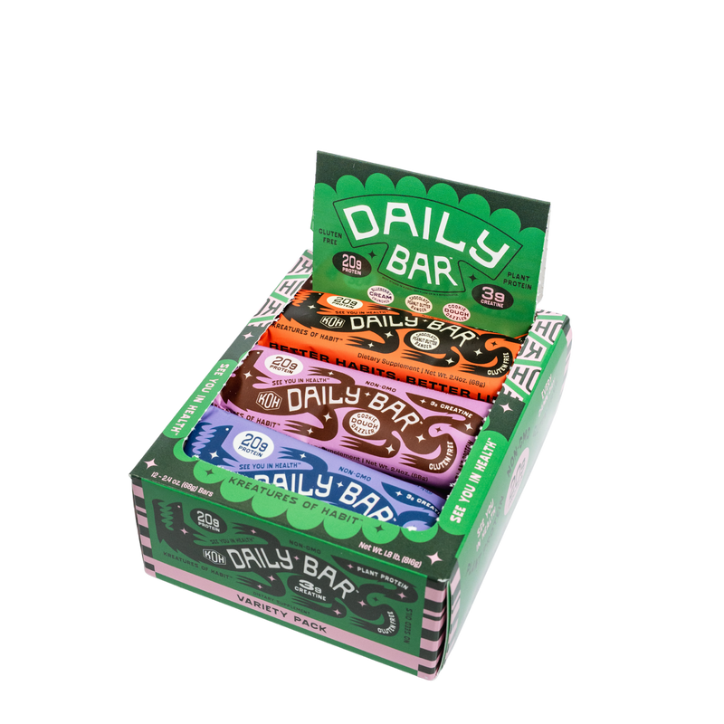 DAILY BAR | Variety Pack - Kreatures of Habit