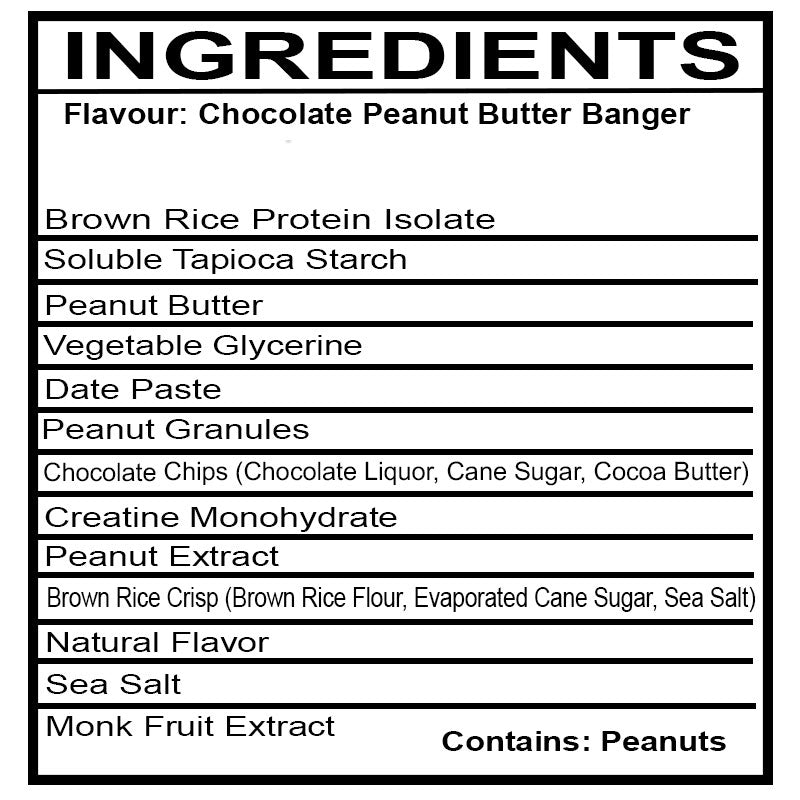 Peanut Butter — nutrition facts 2