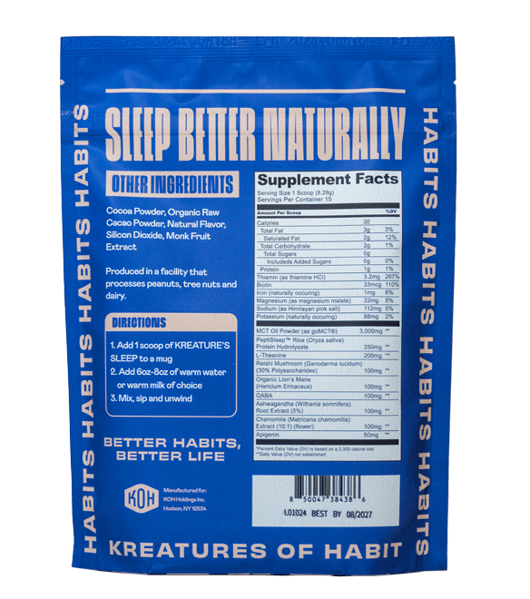 KREATURE'S SLEEP: 2 - Bag Subscription - Kreatures of Habit