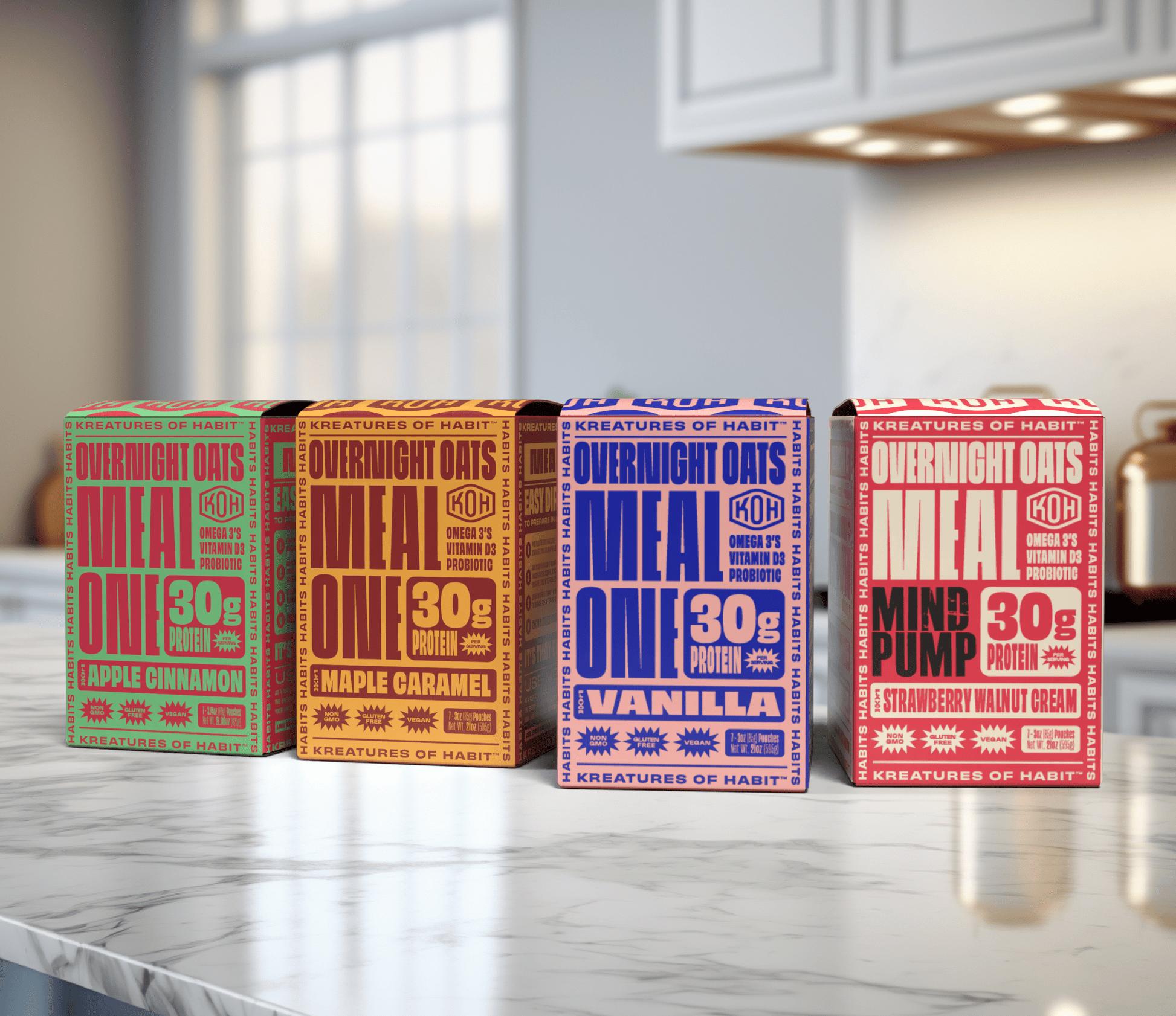 Meal One: 4 - Box Subscription - Kreatures of Habit