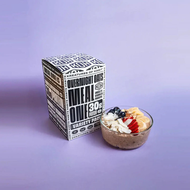 MEAL ONE High Protein Overnight Oats - Kreatures of Habit