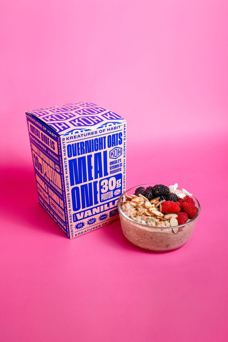 MEAL ONE High Protein Overnight Oats - Kreatures of Habit