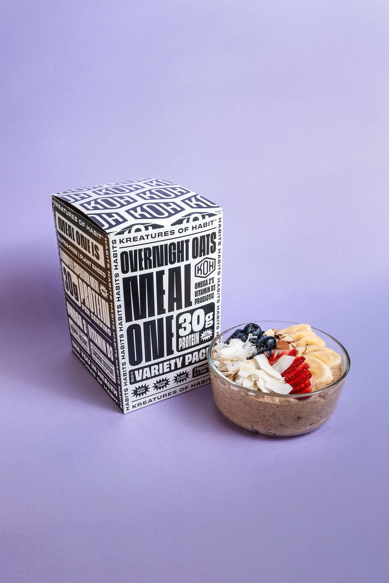 MEAL ONE High Protein Overnight Oats - Kreatures of Habit