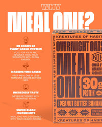 MEAL ONE High Protein Overnight Oats - Kreatures of Habit