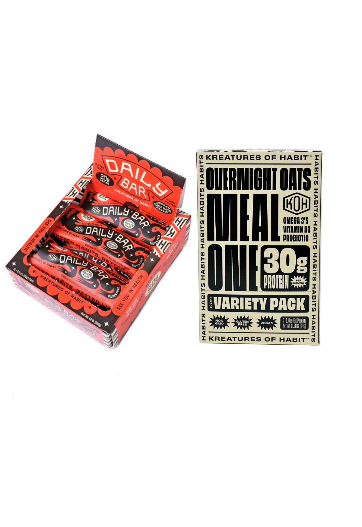 THE DAILY DUO - Protein & Creatine Bundle - Kreatures of Habit