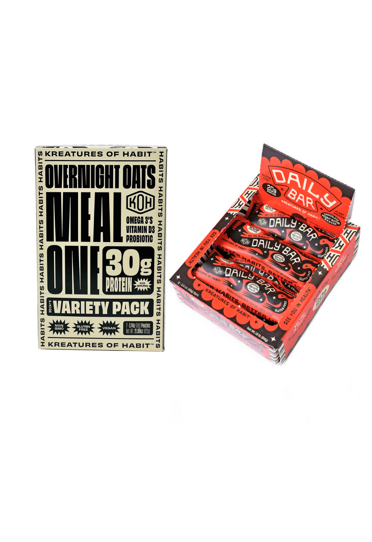 THE DAILY DUO - Protein & Creatine Bundle - Kreatures of Habit