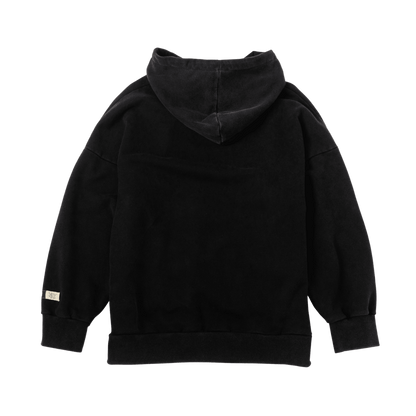 Black Scripted Hoodie - Kreatures of Habit