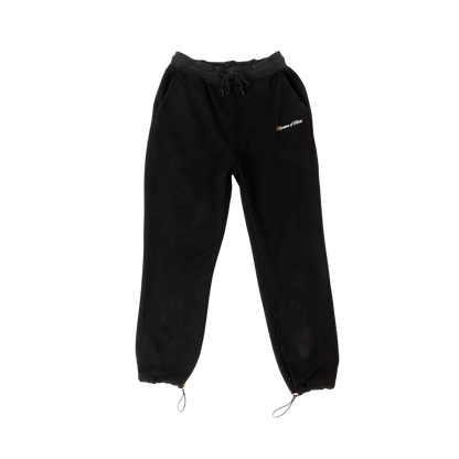 Black Scripted Sweats
