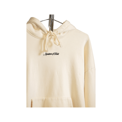Oat Scripted Hoodie - Kreatures of Habit