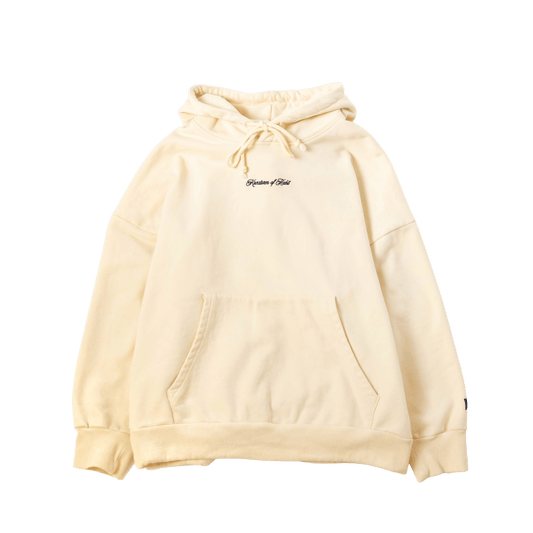 Oat Scripted Hoodie - Kreatures of Habit