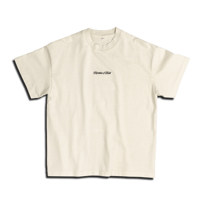 Oat Scripted Tee - Kreatures of Habit